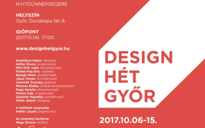 Design hét Győr – meghívó